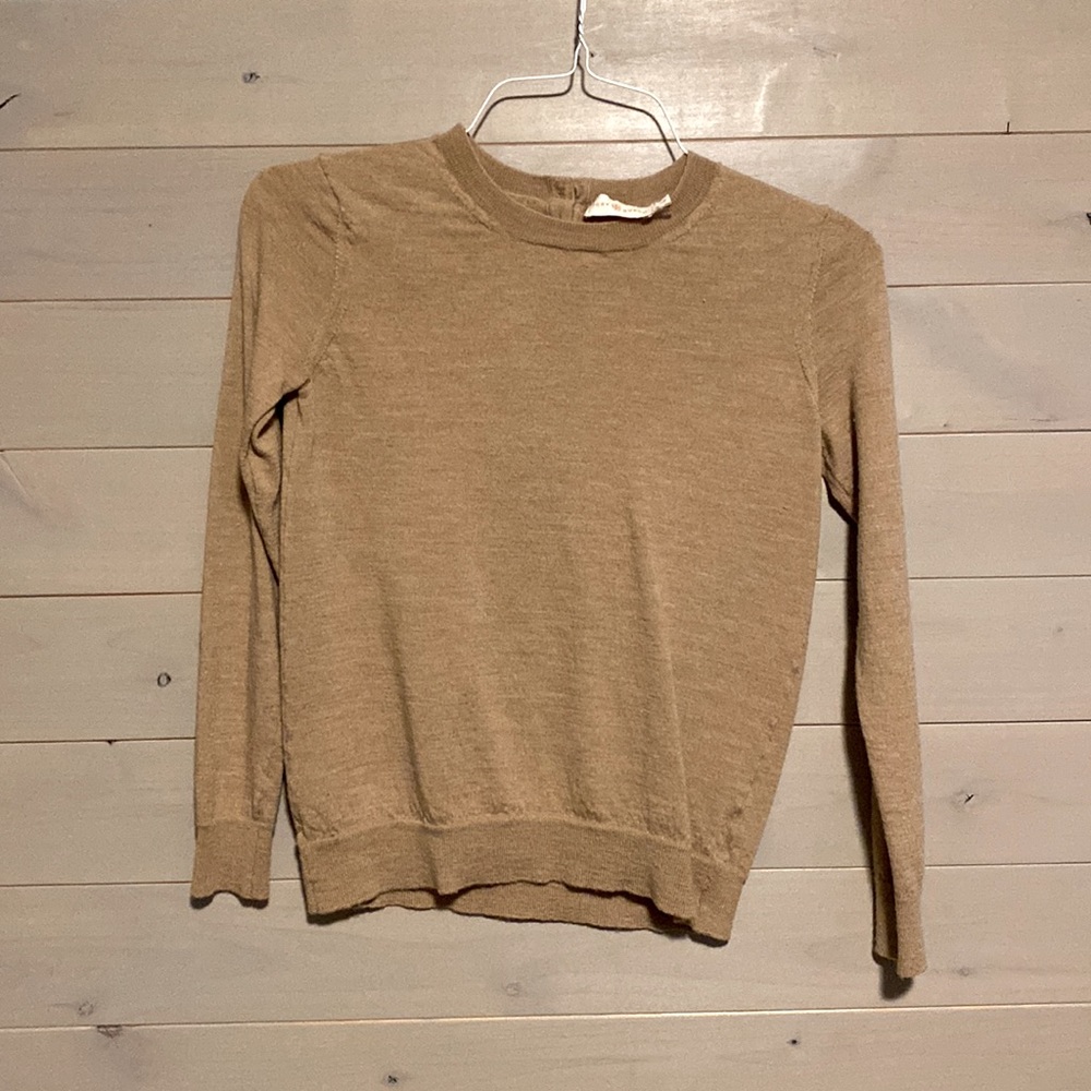 Tory Burch Camel Sweater